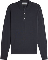 Thumbnail for your product : John Smedley Wool Polo Top