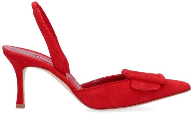 Red Slingback Shoes | Shop the world's largest collection of fashion |  ShopStyle