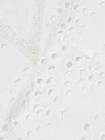 Thumbnail for your product : le superbe Magnolia Cotton Eyelet Mini Dress