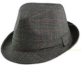 Thumbnail for your product : JCPenney Stafford® Glen Plaid Fedora