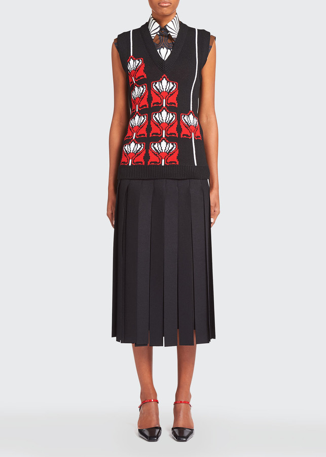 prada sweater vest