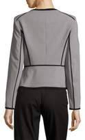 Thumbnail for your product : Calvin Klein Long-Sleeve Front Zip Jacket