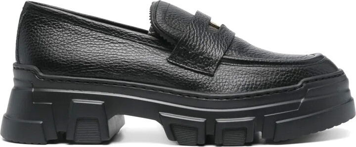 Pollini Penny Slot Loafers
