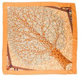 Thumbnail for your product : Hermes Axis Mundi II Silk Scarf