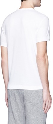 Theory 'Gaskell N' square print cotton T-shirt