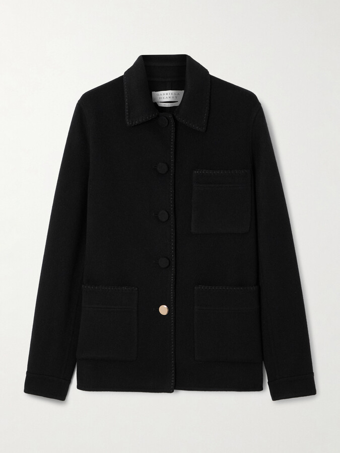 Gabriela Hearst Ulu Recycled-cashmere Jacket - Black