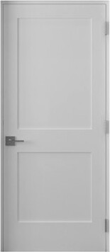 RESO Paneled Manufactured Wood Solid Manufactured Wood White Standard Door