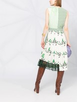Thumbnail for your product : Ermanno Scervino Patchwork Print Sundress