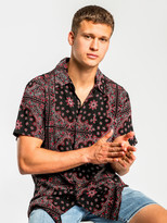 Thumbnail for your product : The People Vs. Stevie Shirt in Bandana Black Red