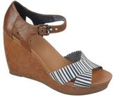 Thumbnail for your product : Dr. Scholl's DR. SCHOLLS Melody Leather & Fabric Platform Sandals