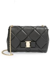 Thumbnail for your product : Ferragamo 'New York' Quilted Leather Crossbody Bag