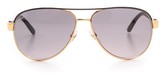 Thumbnail for your product : Gucci Aviator Sunglasses with Glitter Temples