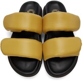 Thumbnail for your product : Dries Van Noten Yellow Nylon Padded Sandals