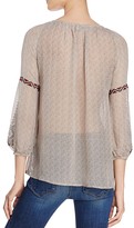 Thumbnail for your product : Joie Wavebreak Embroidered Printed Top