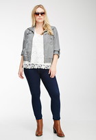 Thumbnail for your product : Forever 21 Plus Size Scalloped Crochet Cutout Top