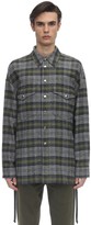 Thumbnail for your product : Faith Connexion Over Mix Cotton Tweed Shirt Jacket