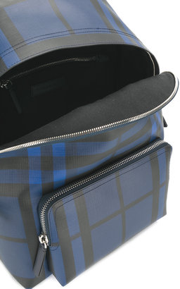Burberry checked backpack