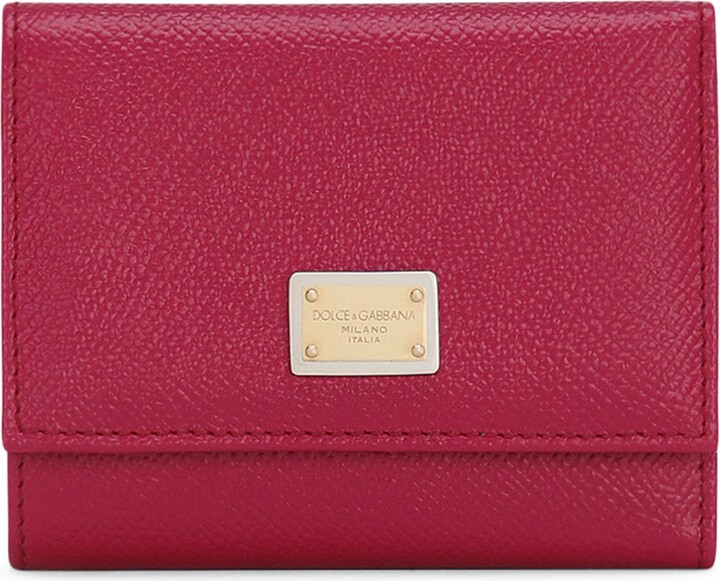 Dolce & Gabbana Leather Dauphine Wallet