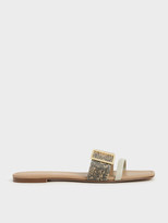 Thumbnail for your product : Charles & Keith Buckle Slide Sandals