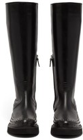 Thumbnail for your product : Tod's Gommini Knee-high Leather Boots - Black