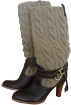 Thumbnail for your product : Bally Unique Two Material Knitted Boots