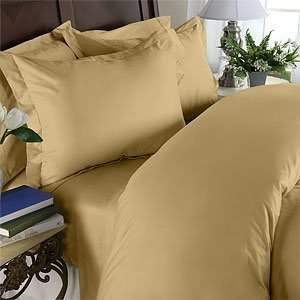 Elegant Comfort 1500 Thread Count Egyptian Quality WRINKLE & FADE RESISTANT Luxury 2-Piece PillowCases, Standard Size - Gold