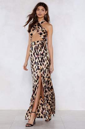 Nasty Gal So Fierce Leopard Top and Maxi Skirt