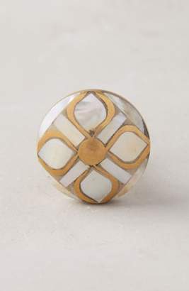 Anthropologie Serpentine Mother of Pearl Knob
