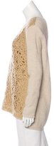 Thumbnail for your product : Agnona Wool Appliqué Sweater w/ Tags