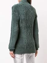 Thumbnail for your product : Fendi Sies Marjan Cable Knit Sweater