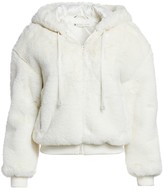 Thumbnail for your product : Blanc Noir Aspen Faux Fur Hoodie