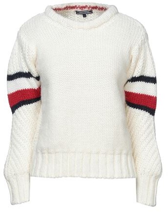 tommy jeans white sweater