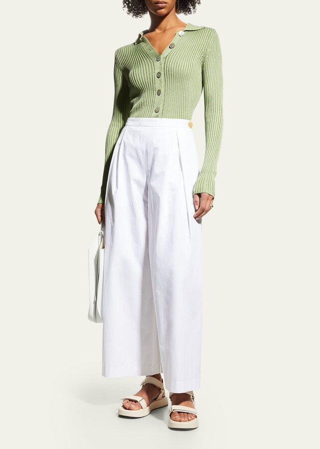 Pleated Culottes | Shop the world's largest collection of fashion 
