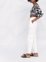 Thumbnail for your product : Patrizia Pepe High-Waisted Cargo Pants