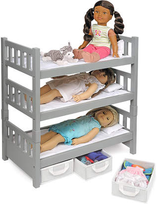 Badger Basket 1-2-3 Convertible Storage Bunk Bed Set for 18'' Dolls