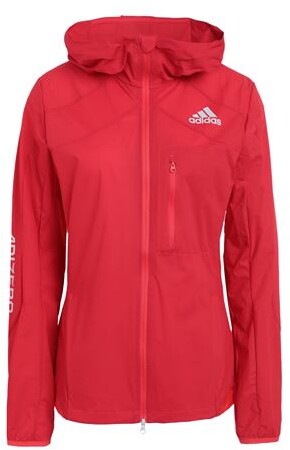red adidas jacket