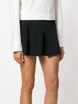 Thumbnail for your product : RED Valentino Pleated High-Waisted Shorts