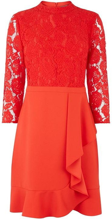 oasis wild rose dress