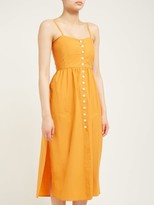 Thumbnail for your product : Belize - Dakota Cotton-poplin Dress - Orange