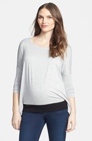 Thumbnail for your product : Olian Colorblock Swingback Maternity Top