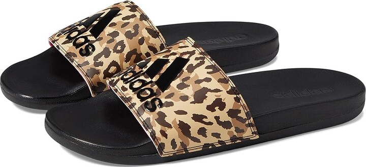 adidas Adilette Comfort Slides (Black/Black/Beam Pink) Women's Sandals -  ShopStyle