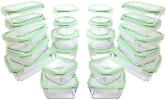 Kinetic Gogreen Glassworks 44Pc Glass Food Storage Container Set