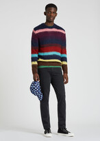 Thumbnail for your product : Paul Smith Men's Multi Ombre Stripe Mohair-Blend Sweater