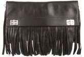 Thumbnail for your product : Prada Nappa Fringe Clutch