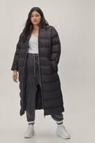 Thumbnail for your product : Nasty Gal Womens Plus Size Oversized Maxi Puffer Jacket - Black - 18