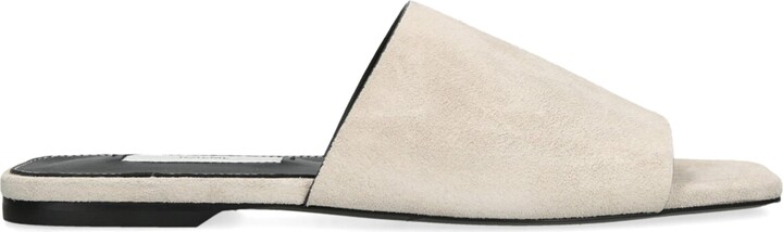 Toteme Leather Bandeau Slides