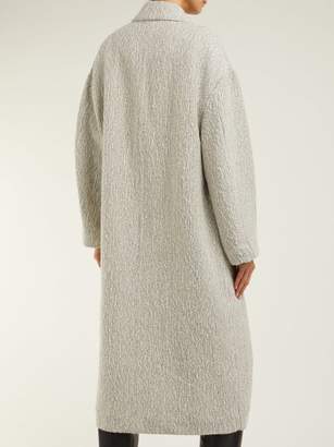 Isabel Marant Habra Alpaca-bend Blanket Coat - Womens - Ivory