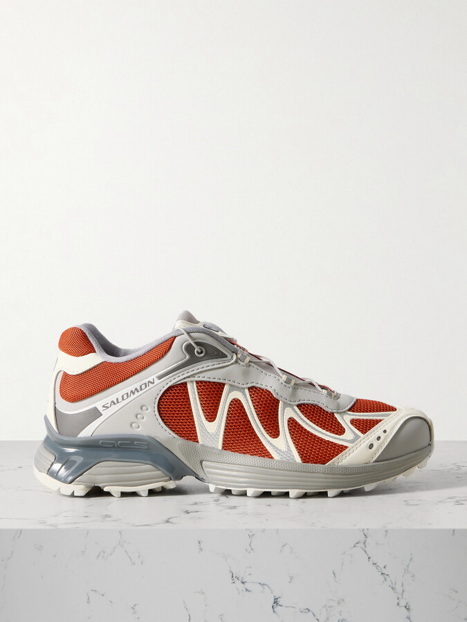 Salomon - Xt-whisper Rubber-trimmed Mesh Sneakers - Red