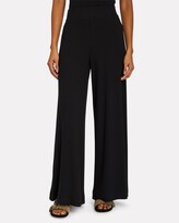 Thumbnail for your product : L'Agence The Crawford Rib Knit Wide-Leg Pants