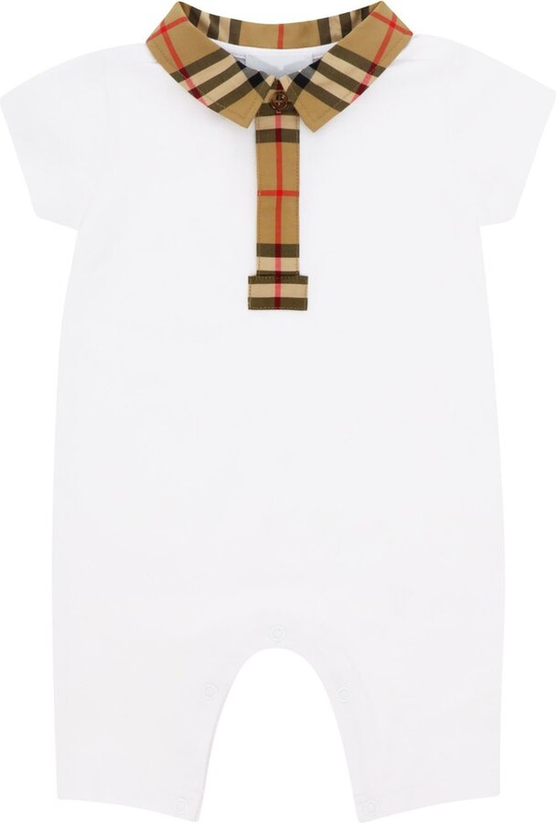 Burberry Children Logo Patch Short-Sleeved Pyjamas ShopStyle - Main Image